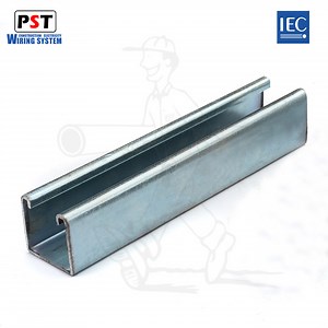 [Hot Item] Solid Unistrut Channel Riel Chanel 41X41 Electro-Galvanized