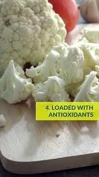 Cauliflower Nutrition Facts - 7 Top Health Benefits #cauliflower #cauliflowerbenefits #healthyfoods