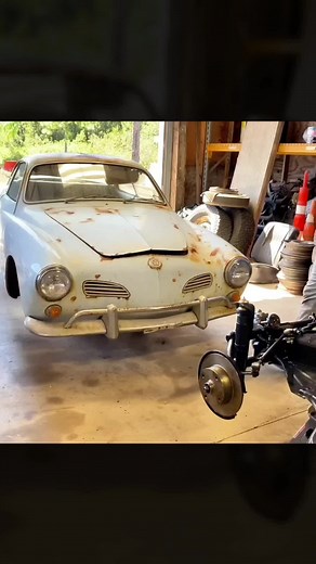 Restoring & Upgrading a VW Karmann Ghia with Ford 302 V8 Engine - Part 1 #build #building #construction #car #karmannghia #fixingcar #buildcar #restoringcar