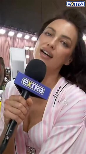 Irina Shayk shares daughter Lea’s sweet words to her before leaving the house for the Victoria’s Secret Fashion Show! 🥹🥰 #VictoriasSecret #VSFashionShow | Extra