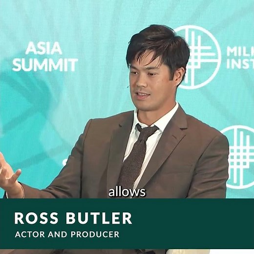At #MIGlobal Asia Summit, actor Ross Butler spoke about creativity for Southeast Asian children