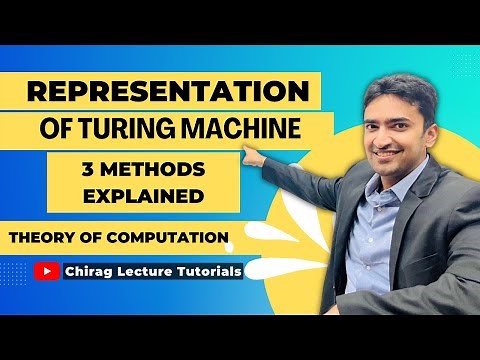 Turing Machine Representation || Theory of Computation || TOC Concepts By Chirag || Example Solved