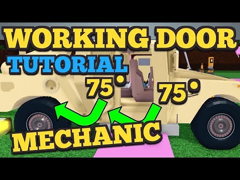 HOW TO MAKE WORKING CAR DOOR TUTORIAL 100%