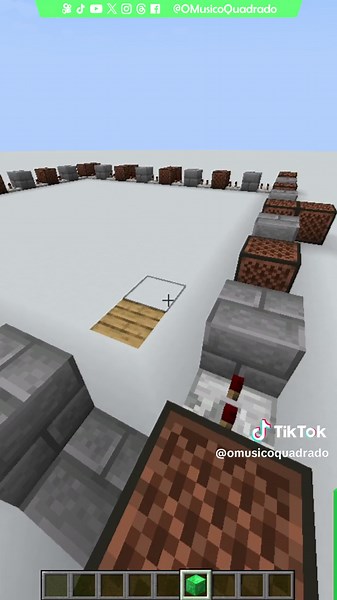 FAÇA NO SEU MAPA ESTA MÚSICA DIVERTIDA. #minecraft #musica #noteblocks #Noteblocsong #tutorial #util #facil #engraçado #viral