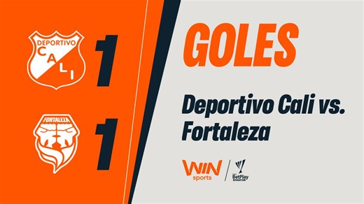 ¡Cali y Fortaleza igualaron 1-1 en un juego adelantado por la fecha 16 de #LALIGAxWIN! 🟢⚽😎 🤩 En el 'Azucarero' anotó Avilés Hurtado, mientras que en los 'Amix' anotó Richardson Rivas. | Win Sports