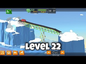 BUILD A BRIDGE LEVEL 22 (3 STAR)