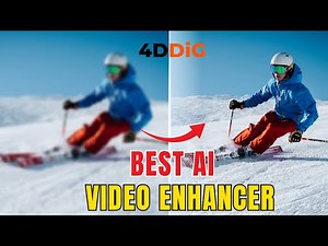 How to Get Better Quality Videos? 🎥 | 4DDiG AI Video Enhancer Guide✨