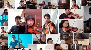 En su casa nuestros jóvenes siguen aprendiendo. Son chavos y chavas como tú que dedican su tiempo libre a aprender música con la Nueva Escuela Mexicana. | Esteban Moctezuma Barragan