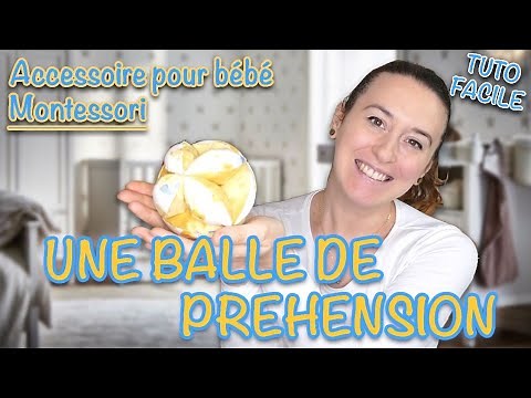 [Tuto] Faire une balle de préhension Montessori !