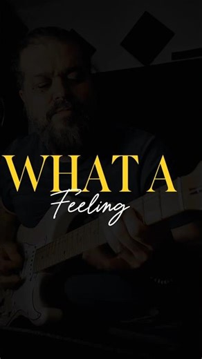 WhatsApp a Feeling... Improviso- Orene Cara Flashdance 1983 #guitar