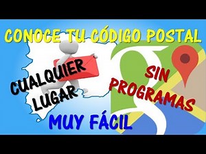 How to know my zip code without programs or applications, easy and fast | Google maps