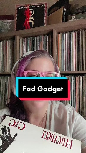 Fad Gadget #synthpop #industrial #avantegarde #experimentalmusic #80s #80smusic #genx #fadgadget #franktovey #muterecords #depechemode #einsturzendeneubauten #vinyltok #music