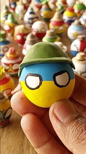 Make your own Ukrainian Countryballs 🇺🇦 very easy ✅️
