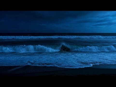 Zen Sleep Ocean Sounds | Find Inner Peace & Deep Rest (Dark Screen)