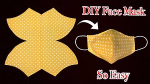 วิธีทำหน้ากากผ้า สำหรับไว้ใช้ร่วมกับหน้ากากอนามัย DIY Face Mask Sewing Tutorial #15 | Rin DIY สอนพับใบเตยแบบต่างๆ