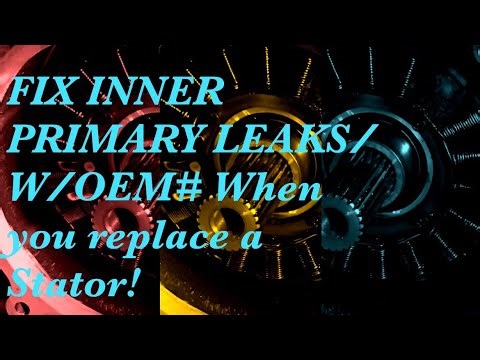 Fix Inner Primary Leaks 1994-2006 Harley Davidson FLT FXR SOFTAIL DYNA or preventative maintenance!!