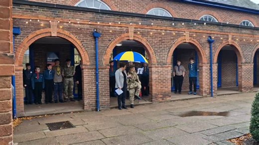 As The Last Post played and the school fell silent - broken only by the sound of Reveille - West Hill School remembered 🌺 | West Hill School