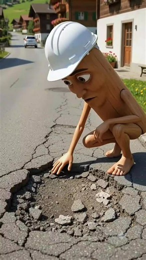 Village pothole repair steps: TungTungTung restoration guide