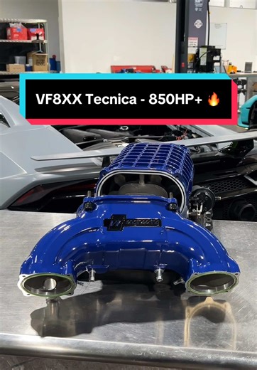 VF8XX Hypercharger Installed in Lamborghini Huracan Tecnica