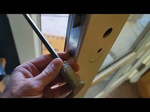 Marvin multi point door lock square spindle repair Locksmith channel
