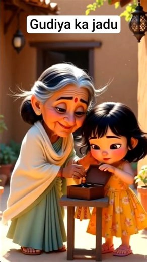 दादी का प्यार गुड़िया का जादू #shortsfeed #shortsviral