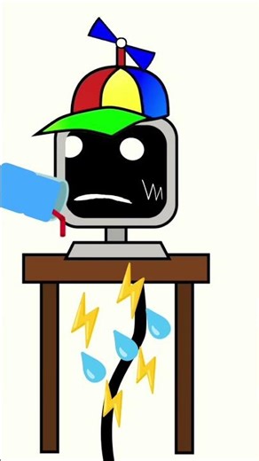 RIP Mr fun computer 124789 #flipaclip #memes #funny