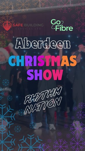 🎄 Rhythm Nation Christmas Show 1/3 ✨ Our amazing Aberdeen dancers took to the stage and brought the festive magic ✨ We are so proud of every single dancer — who showed their hard work, energy and smile! They truly lit up the stage 💃🕺 We even had a few very special surprise guests…🎄🎅🏼 A huge thank you to our show sponsors Safe Building Services & GoFibre GoFibre - Aberdeenshire💫 Thanks to their support, every child enjoyed a festive chocolate treat 🍫 Two more shows to go… we can’t wait! �