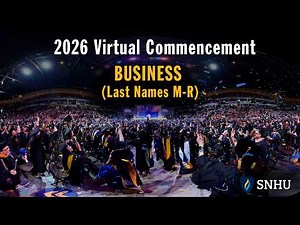 Virtual Commencement: Business (Last Names M-R), May 23 at 3pm ET