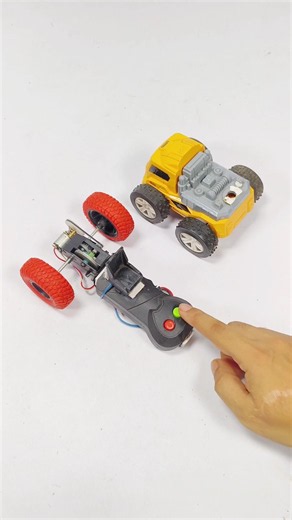 RC car Powered by Remote control / Unboxing Remote control car / Upgrade RC car / RC car DC motor