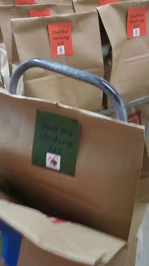 Swag bags are ready to roll out tonight! Purchase yours for $25🎁🎄 | Sauder's Home Hardware