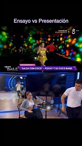 Ensayo Vs Presentación en Fiebre de Baile 🪩@fiebredebailechv Salseando con @skarleeeeeeeeeth 🫶🏻 Coreografía por @valentinovelarde._ 🔥 Salsa con coco de Pochy y Su Cocoband 🎶 #fiebredebaile #fiebredebailechv | Mauricio Castillo Salas