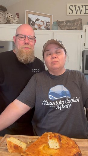 Sweet onion upside down cornbread! The recipe is given in the video and in the comments but it's also found in my newest cookbook "Y'uns Come & Eat" available here on my website 👉🏽 https://missyjones.com/ | Mountain Cookin’ with Missy