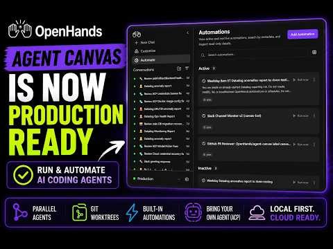 Agent Canvas Is Production Ready: Run & Automate AI Coding Agents
