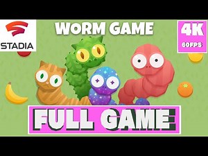 Worm Game Longplay Walkthrough [Google Stadia]