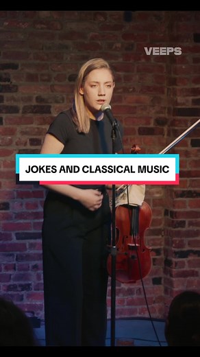 Watch full hour special on Veeps link in bio #standupcomedy #standup #classicalmusic #comedy #fyp