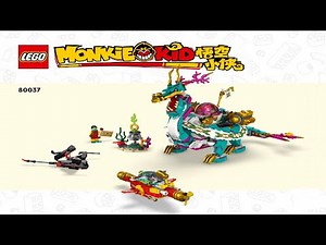 LEGO instructions - Monkie Kid - 80037 - Dragon of the East
