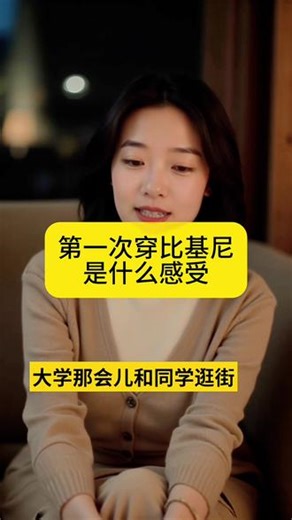 第一次穿比基尼是什么感觉 第一次穿比基尼是什么感觉#穿搭 #穿搭技巧 #穿搭分享 #比基尼 #比基尼泳装 @DOU 上热门