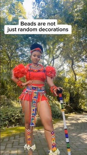 The Hidden Messages in Every Zulu Bead #africanculture #zuluwomen #shortfeeds #zulu