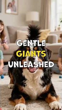 The Bernese Mountain Dog -A look into the heartwarming world of these dogs. #bernesemountaindog #fyp