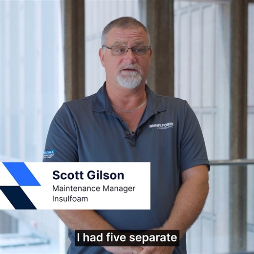 From five spreadsheets to one streamlined platform ✅ Scott Gilson, Maintenance Manager at Insulfoam, used to track maintenance across multiple spreadsheets. With MaintainX, all work orders and machine insights are in one place—making maintenance management faster and more efficient. "It's just simplified my life so much." #MaintenanceManagement #CMMS #AssetManagement #DigitalTransformation #OperationsExcellence | MaintainX - AI-Powered Maintenance and Asset Management Platform