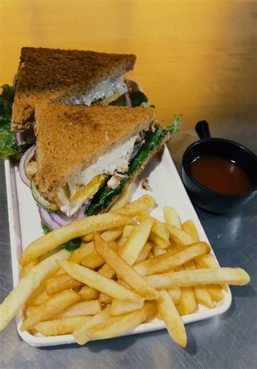 Experience the Ultimate Club Sandwich at Roll Factory