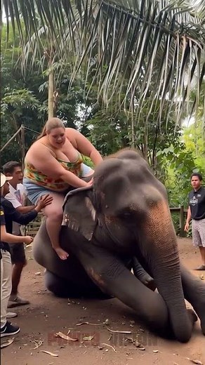 Woman on an Elephant