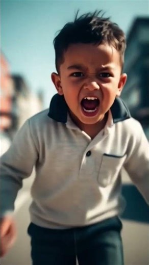 KID ANGRY 😡#KidAngry#AngryKid#FunnyShorts#ViralShorts#CuteShorts#KidMood#KidsComed