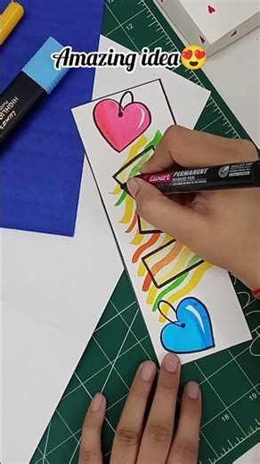 Took me 😀only 1 min 📚 Page Stoppers DIY 🎨 For Notebooks & Art Books #ytshorts #shortvideo #shorts