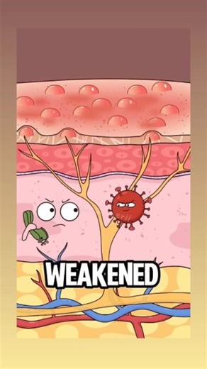 healthmanager11 on Instagram: "What causes blisters to suddenly appear on the body(shingles) #animation #funny #shorts #webtoon #trendingreels"