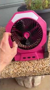 Portable Misting Fan Review! #camping #outdoor #coolingfan