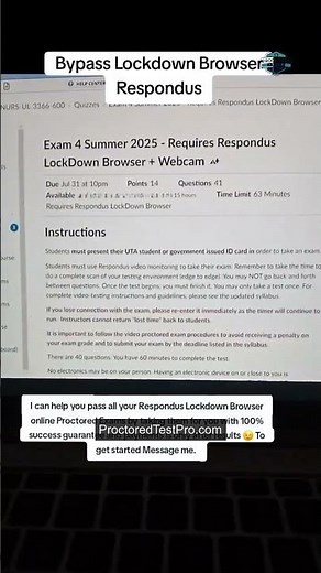 How to Approach LockDown Browser & Respondus Exams — We Support Your Success