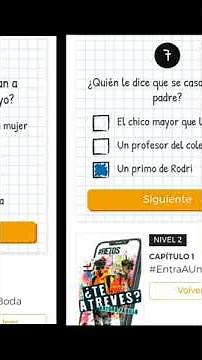 Respuestas del Cap. 1 de ¿TE ATREVES? Nivel 2 #FictionExpress