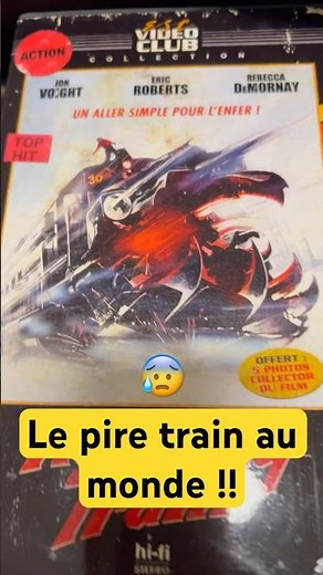 Le pire train au monde !! 😰 Un monstre ! Film culte VHS 6: Runaway train! #videoclub #vhs #short