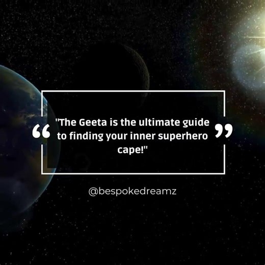 Geeta Wisdom, Quote for the Day Day 22 | #dailymotivation #bespokedreamz